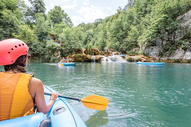 From Zagreb: Canyon Kayaking and Rastoke Village Day Trip