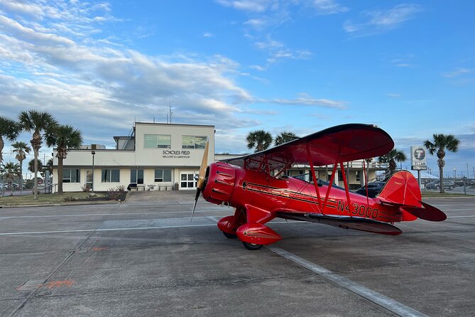 Island and Bolivar Tour, Open Cockpit Biplane Ride