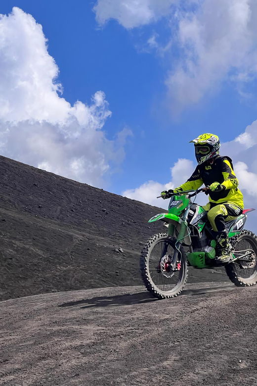Mountain Batur Dirt Bike Adventure & Lunch