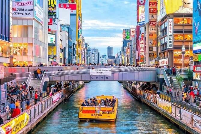 OSAKA: Full-Day Sightseeing Tour by Private Vehicle