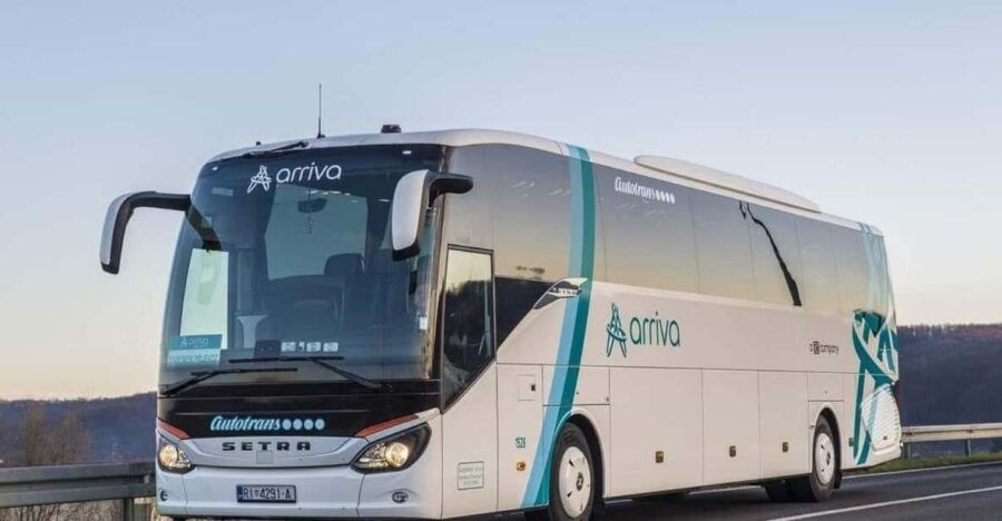 Modern Bus Transfer Between Dubrovnik and Zadar