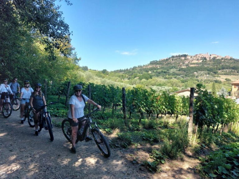 Montepulciano: E-Bike Tour with Historic Center Visit - Why the Value Stands Out