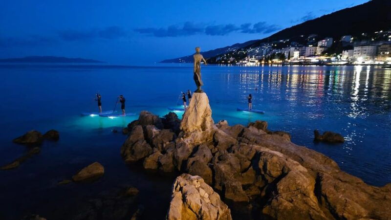 Opatija: Guided SUP Paddleboarding Adventure at Night - Good To Know