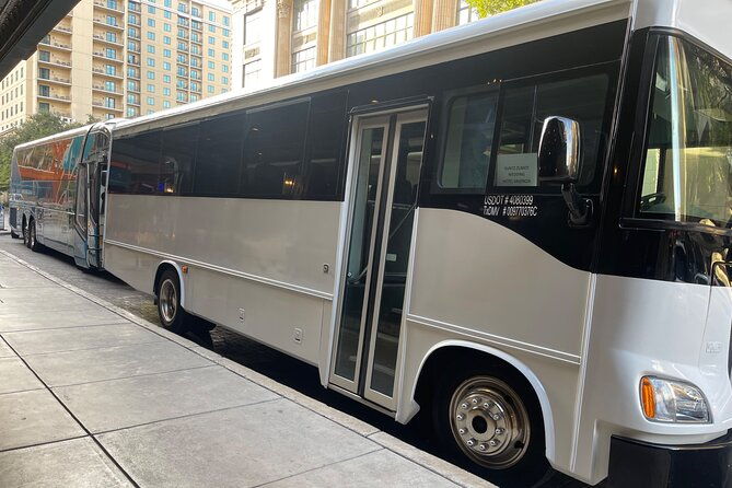 Private Austin Bergstrom Airport Transfer Charter Bus to Austin - The Itinerary and Route Breakdown