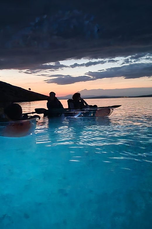 Rab: Night adventures illuminated transparent kayaks - What to Expect During the Tour